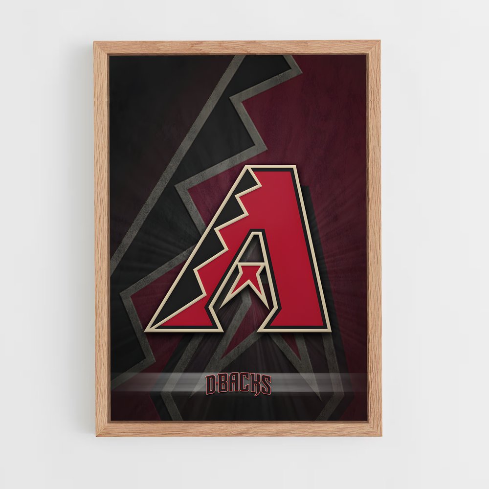 Poster Diamondbacks Fury – affiche Baseball (vue 4)